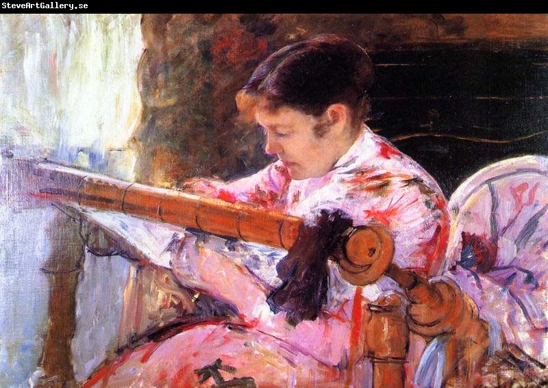 Mary Cassatt Lydia at the Tapestry Loom